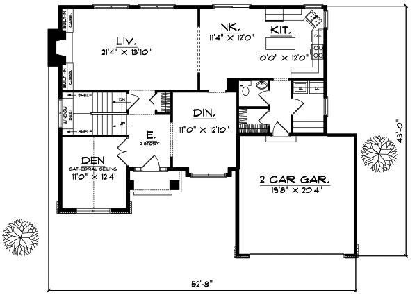 Main Floor Plan: 7-356