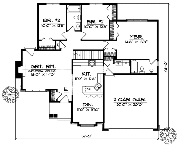 Main Floor Plan: 7-361