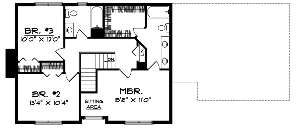 Upper/Second Floor Plan: 7-365