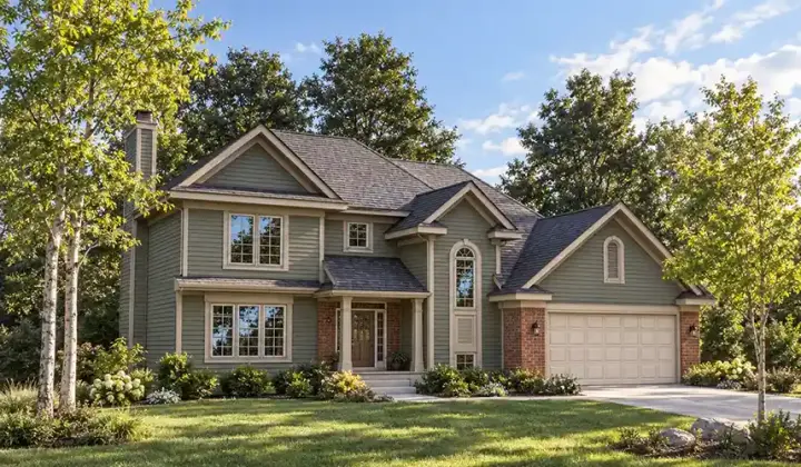 Traditional house plans 7-366 - front exterior, 1,679 sq ft, 3 bed, 2 bath house plans | Monster House Plans