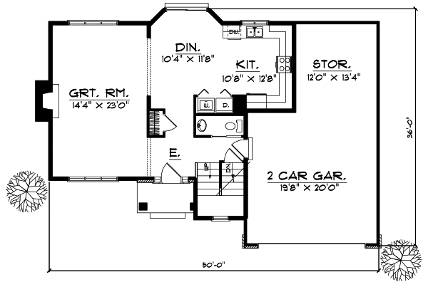Main Floor Plan: 7-366