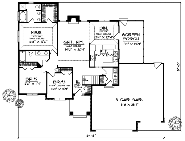 Main Floor Plan: 7-369