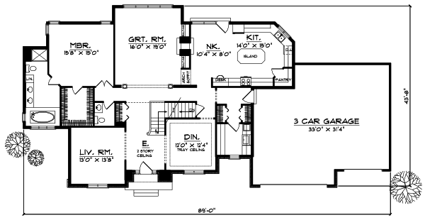 Main Floor Plan: 7-372
