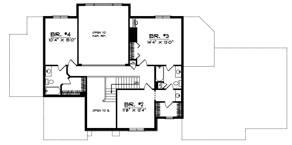 Upper/Second Floor Plan: 7-372
