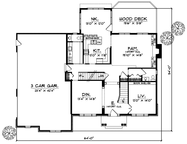 Main Floor Plan: 7-389