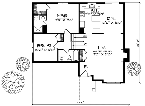Main Floor Plan: 7-390