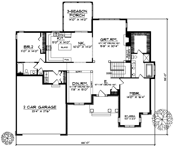 Main Floor Plan: 7-392