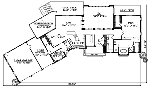 Main Floor Plan: 7-393