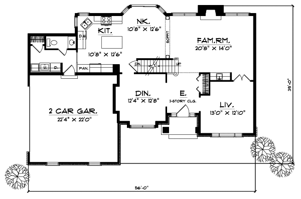 Main Floor Plan: 7-399