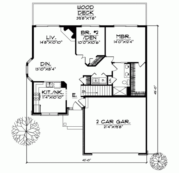 Main Floor Plan: 7-403