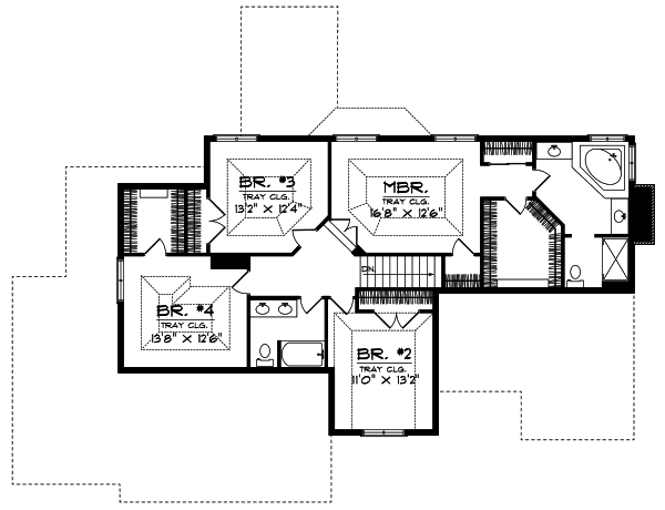 Upper/Second Floor Plan: 7-413
