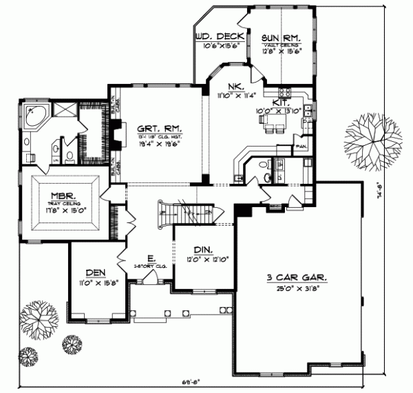 Main Floor Plan: 7-415