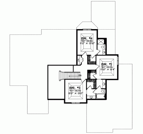 Upper/Second Floor Plan: 7-415