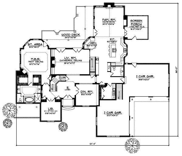 Main Floor Plan: 7-418