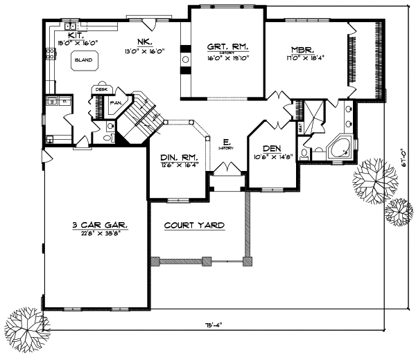 Main Floor Plan: 7-420