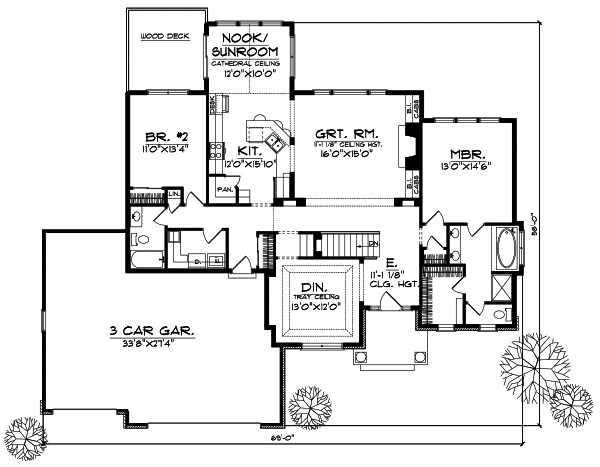 Main Floor Plan: 7-423