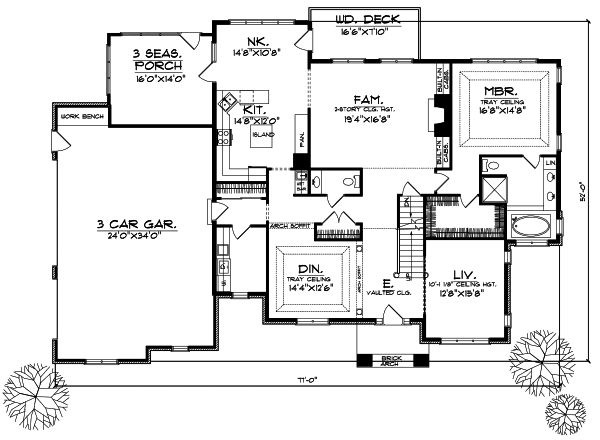 Main Floor Plan: 7-426