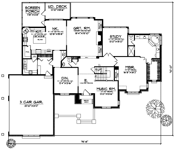Main Floor Plan: 7-428