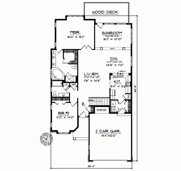 Main Floor Plan: 7-430