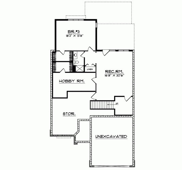 Lower Floor Plan: 7-431
