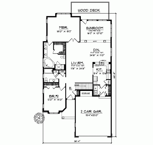 Main Floor Plan: 7-431