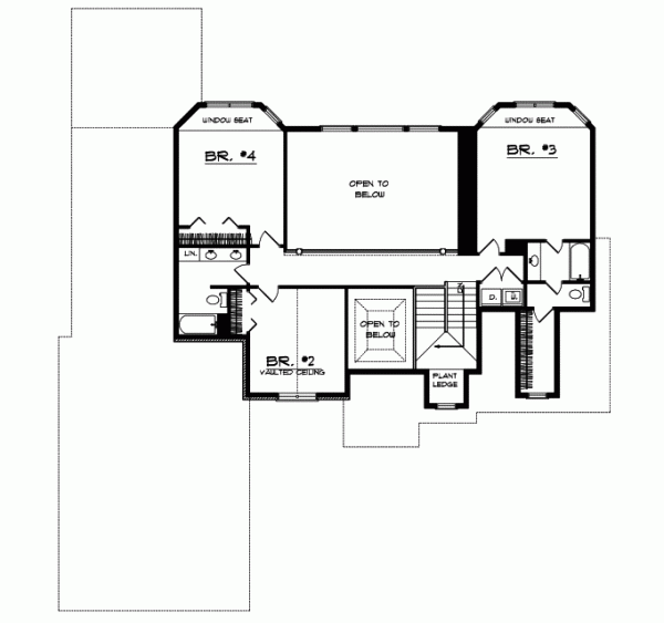 Upper/Second Floor Plan: 7-432