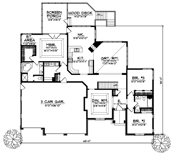 Main Floor Plan: 7-433