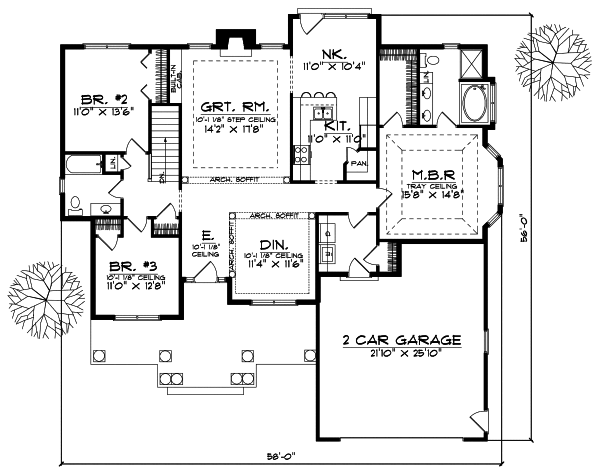 Main Floor Plan: 7-435
