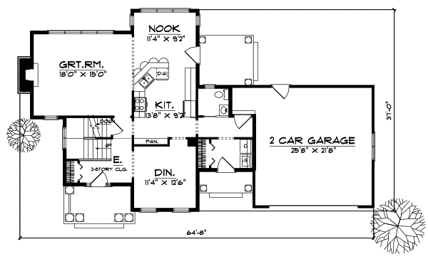 Main Floor Plan: 7-437