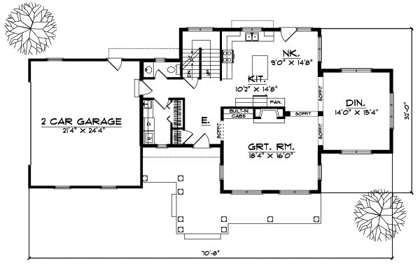 Main Floor Plan: 7-438