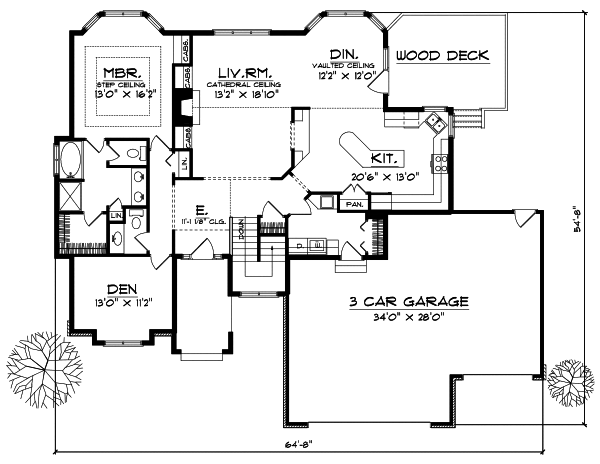 Main Floor Plan: 7-439