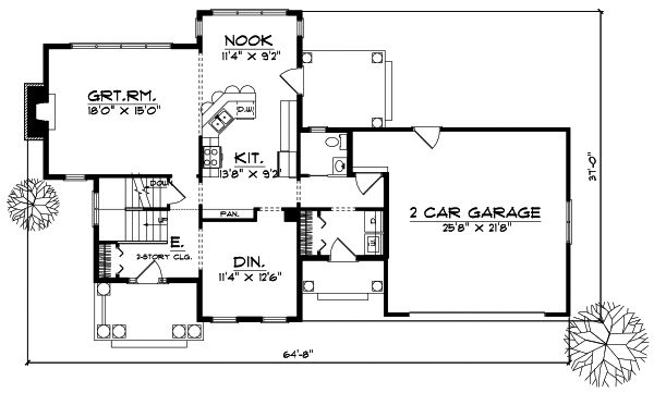 Main Floor Plan: 7-440