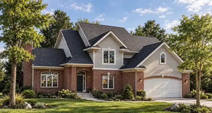 Traditional house plans 7-455 - front exterior, 2,132 sq ft, 3 bed, 2 bath house plans | Monster House Plans