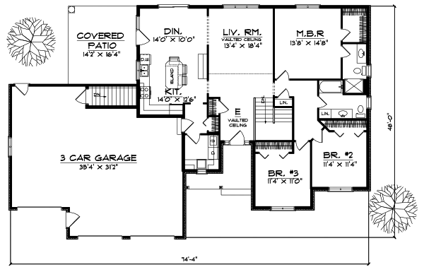 Main Floor Plan: 7-459