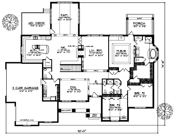 Main Floor Plan: 7-467