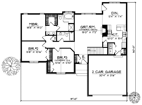 Main Floor Plan: 7-470