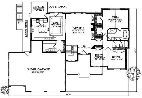 Main Floor Plan: 7-472