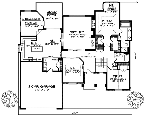 Main Floor Plan: 7-474