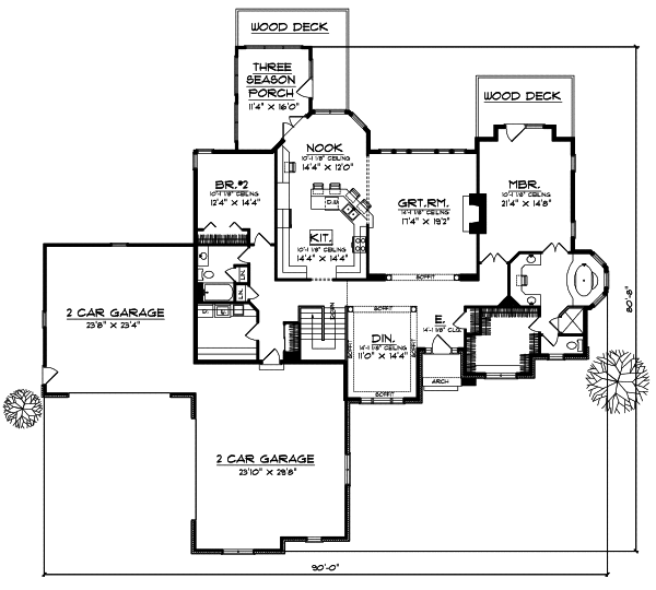 Main Floor Plan: 7-476