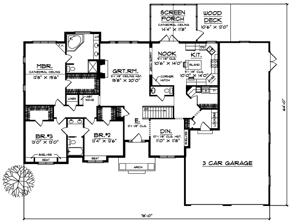 Main Floor Plan: 7-479