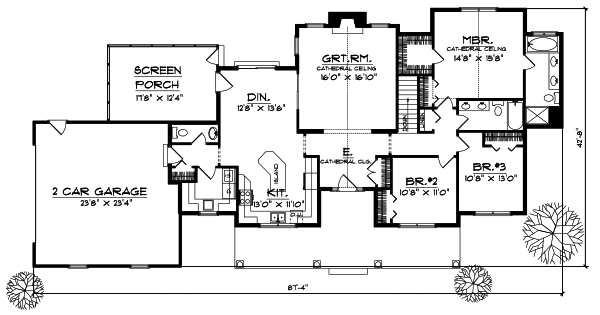 Main Floor Plan: 7-481