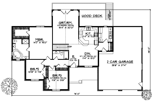 Main Floor Plan: 7-482