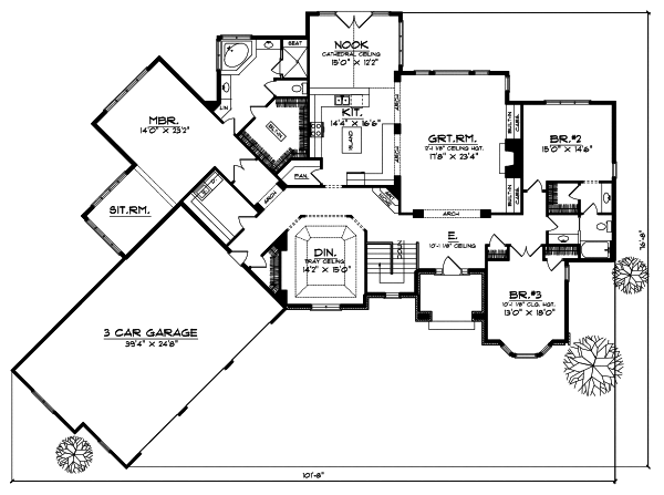 Main Floor Plan: 7-483