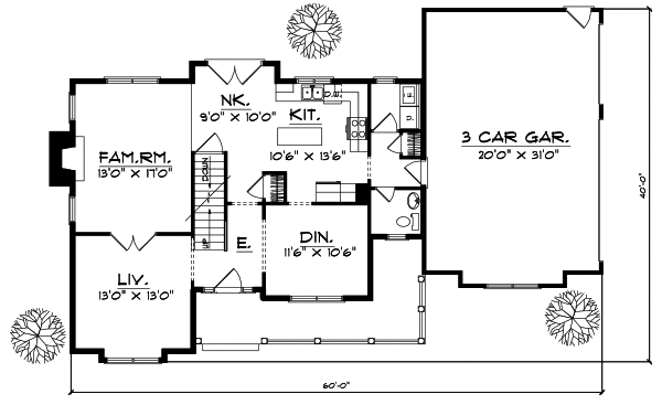 Main Floor Plan: 7-486