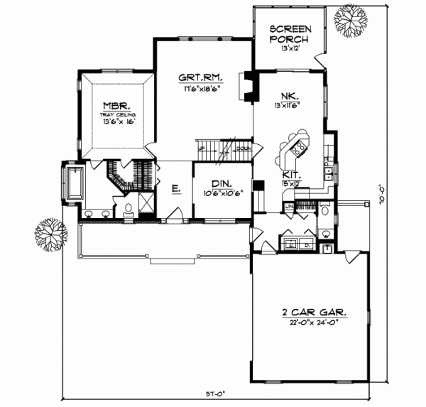 Main Floor Plan: 7-487