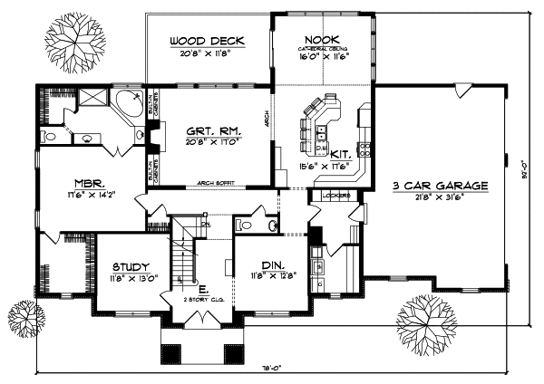 Main Floor Plan: 7-489
