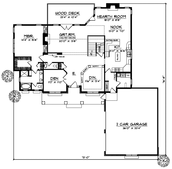Main Floor Plan: 7-492