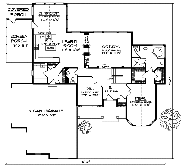 Main Floor Plan: 7-493