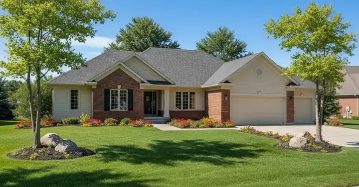 Traditional house plans 7-499 - front exterior, 1,710 sq ft, 2 bed, 2 bath house plans | Monster House Plans