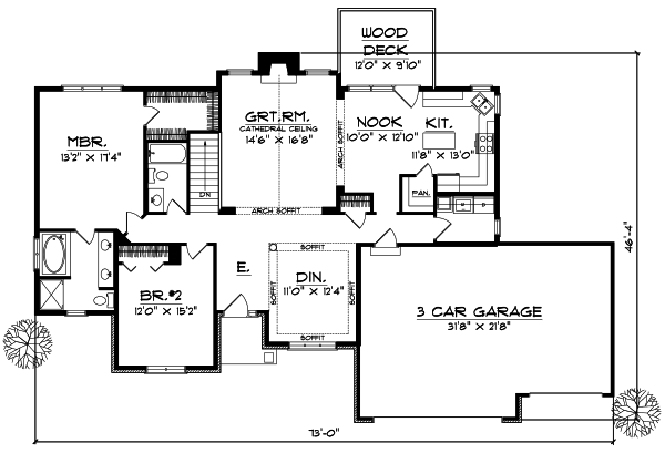 Main Floor Plan: 7-499